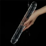 12'' Prozirni Dupli Dildo Lovetoy