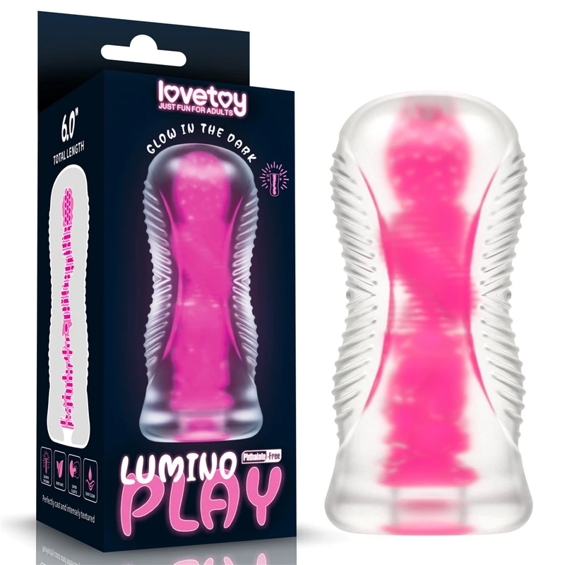 6.0'' Lumino Play Masturbator - Roze Svetlucavi Igračak