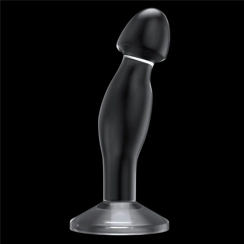 6.5'' Prozirni Prostate Plug sa Vakuumskim Postoljem
