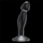 6.5'' Prozirni Prostate Plug sa Vakuumskim Postoljem