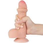 7'' Dual Layer Realistični Dong Sa Testisima - Lovetoy
