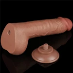 9.5'' Realistični Dildo sa Vakuumskim Postoljem - Braon, Lovetoy