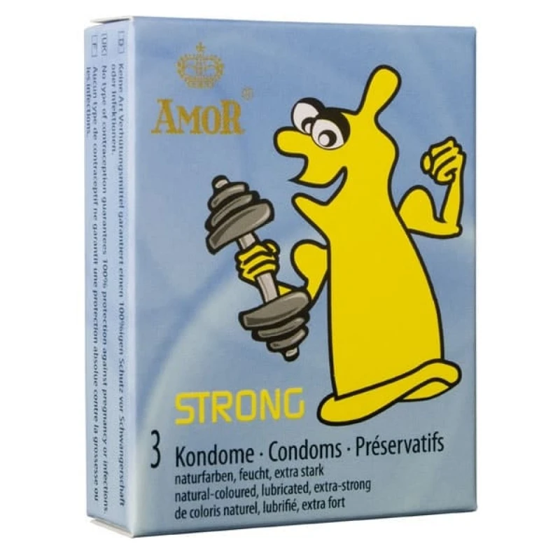AMOR STRONG - Pakovanje od 3 komada za mušku uživanje