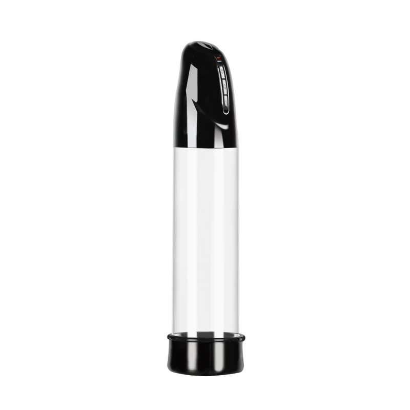 Automatska vibrirajuća pumpa za penis Realov 30cm prozirna