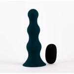 Automatski inflatabilni analni čep sa daljinskim upravljačem - Zelen 19cm, vodootporan, sa vakuumskim postoljem