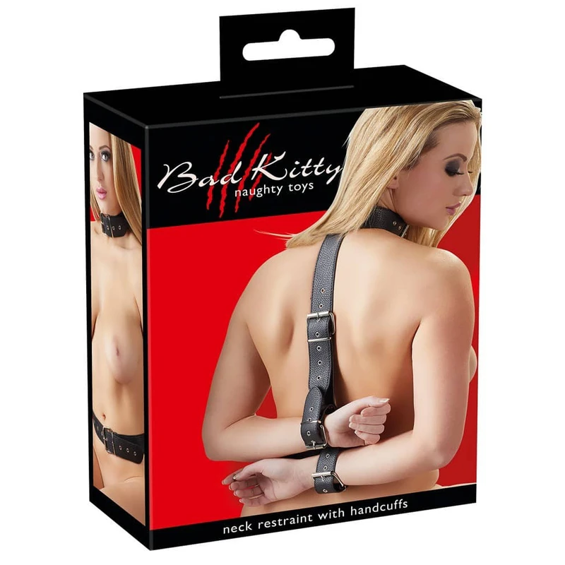 Bad Kitty Crne Ogrlice i Handcuffs za Odrasle