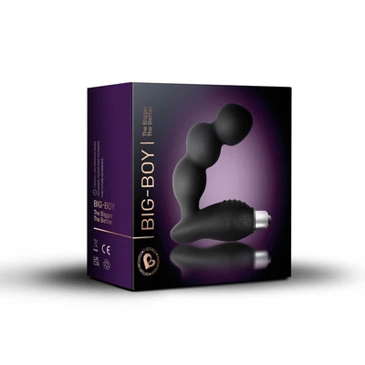 Big-Boy 7 crni vibrator za prostate i perineum - Sexy Shop