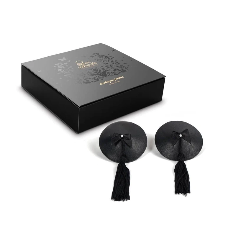 Bijoux Indiscrets Crne Burlesque Pasties CLASSIC
