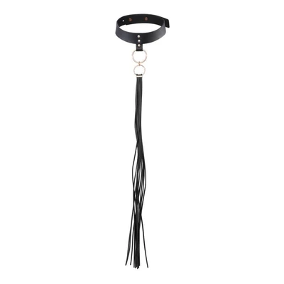 Bijoux Indiscrets Maze Tassel Choker Crni - Sexy Shop