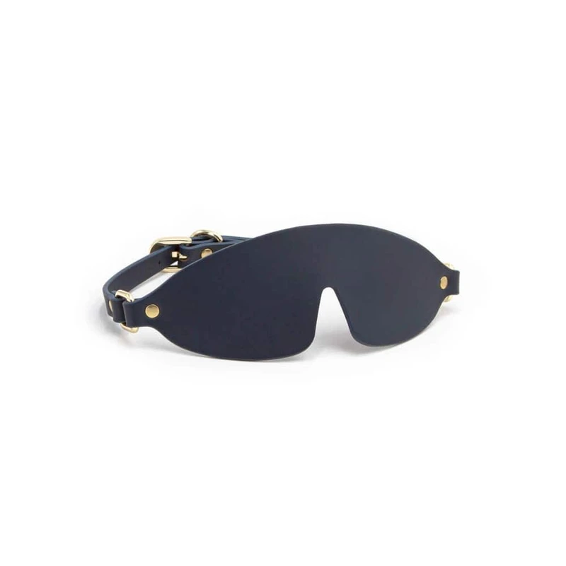 Blindfold Bondage Couture plavi sa zlatnim detaljima