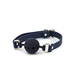 Bondage Couture - Plavi Ball Gag od NS Novelties
