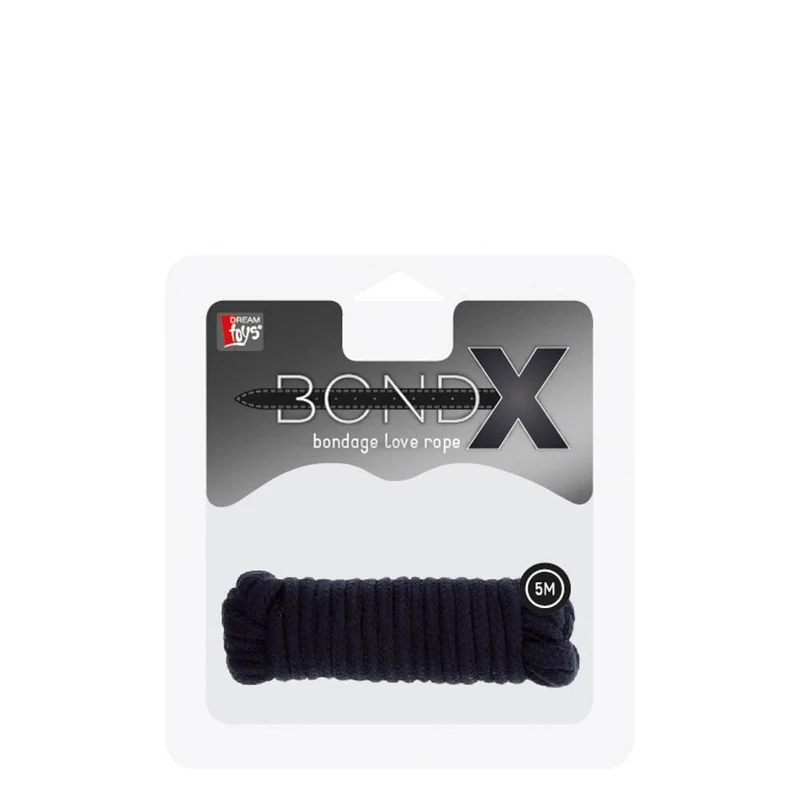 BondX Love Rope 5m Crna