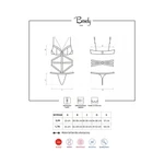 Bondy teddy crni S/M Obsessive