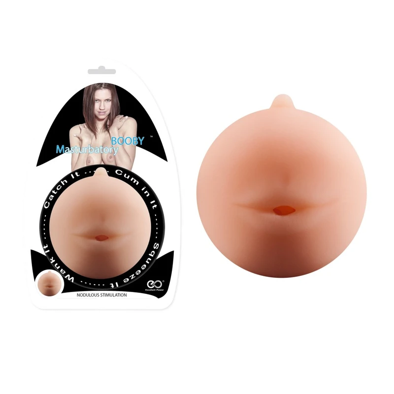 Booby Masturbator Mouth - Kožna loptica za muškarce