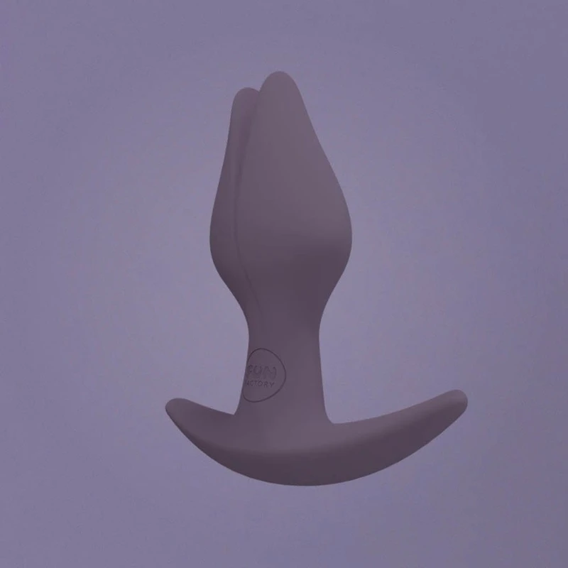 BOOTIE FEM analni čep - vodootporni braon tulipan 8,5cm
