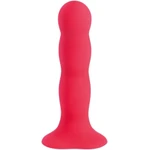Bouncer Shake Dildo 18cm - Crveni