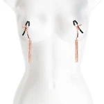 Bound Nipple Clamps - D2 - Roze Zlato - NS Toys