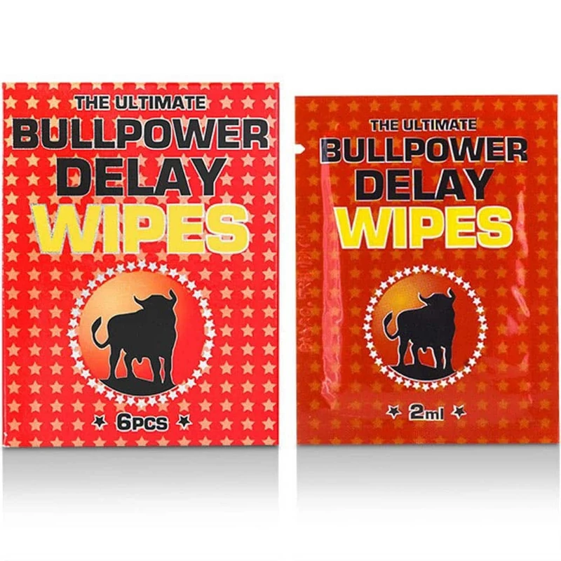 Bull Power: Maramice za Odlaganje Orgazma 6 kom x 2 ml