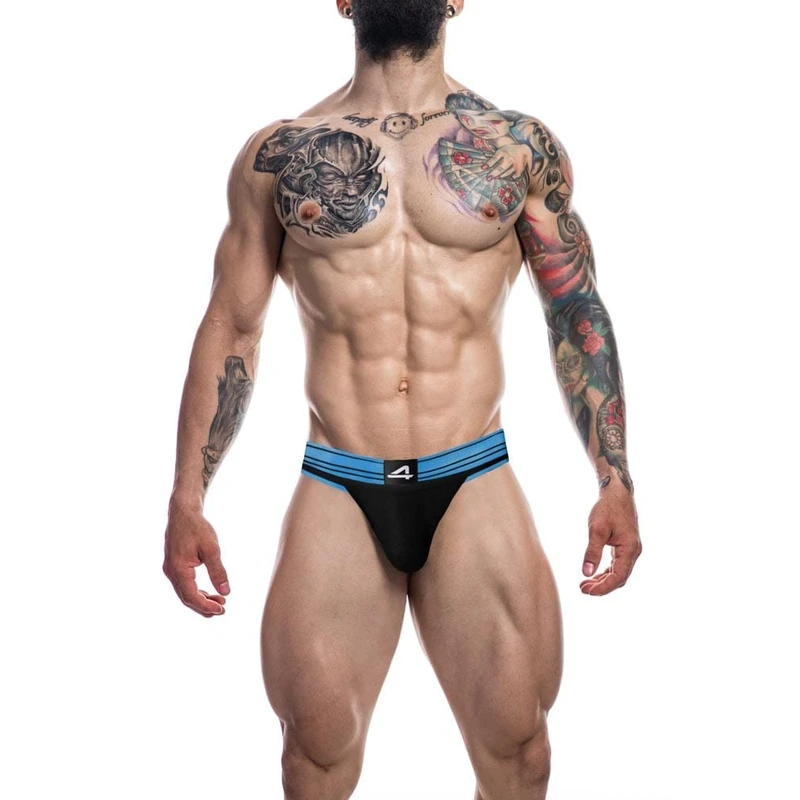C4M Rugby Jockstrap - Električna Plava