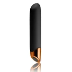 CHAIAMO Black - Elegantan vibrator sa 10 nivoa vibracija, vodootporan, dužina 16,5 cm
