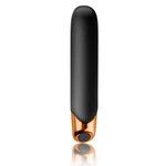 CHAIAMO Black - Elegantan vibrator sa 10 nivoa vibracija, vodootporan, dužina 16,5 cm
