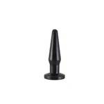 Charmly Diamond Plug Small - Crni analni čep za opuštanje sa koničnim oblikom