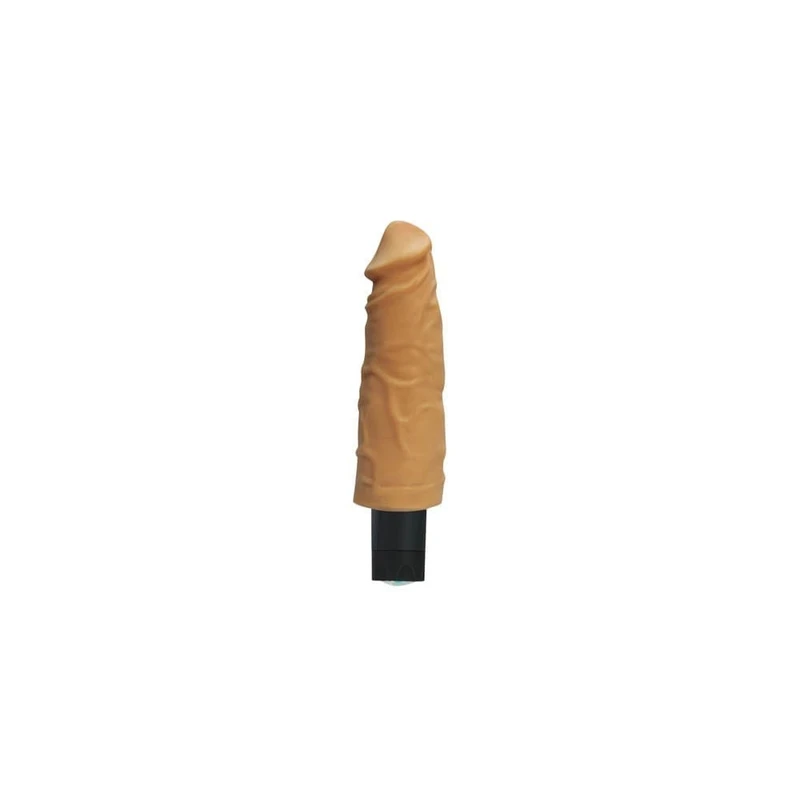 Charmly Super Diamond Real Cyber Skin No. 2 - Vodootporni vibrator od sintetičke kože, 23cm