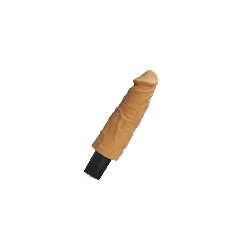 Charmly Super Diamond Real Cyber Skin No. 2 - Vodootporni vibrator od sintetičke kože, 23cm