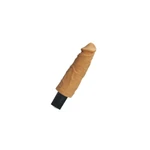 Charmly Super Diamond Real Cyber Skin No. 2 - Vodootporni vibrator od sintetičke kože, 23cm