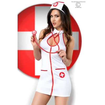 Chilirose Bijela Seksi Nurse Kostim L/XL CR 3854 - Sexy Shop