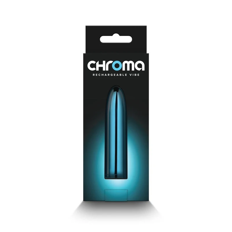Chroma Petite - Vodootporni Plavi Bullet Igračka za Odrasle