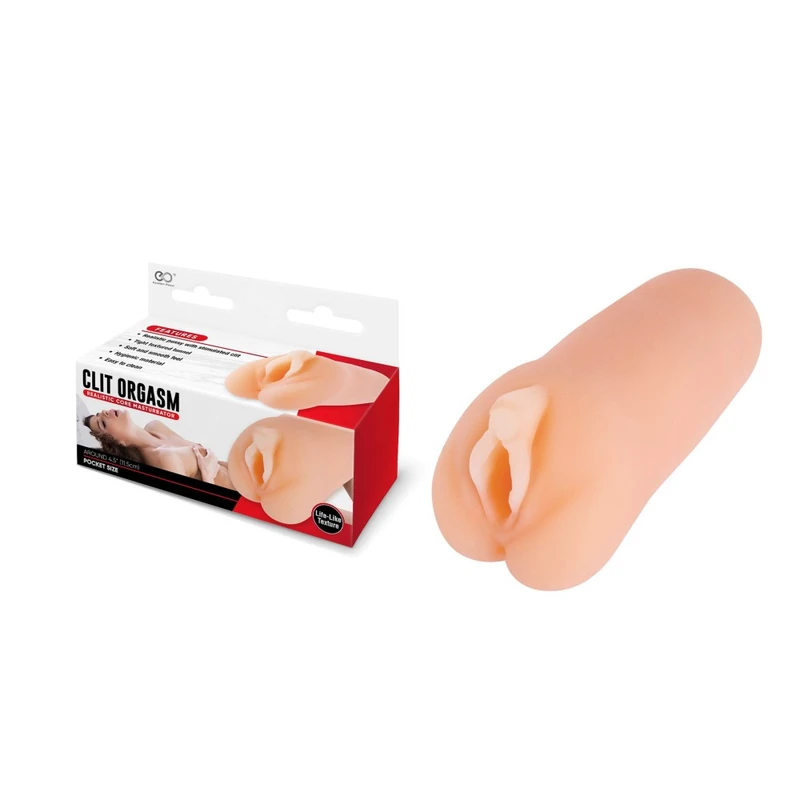 CLIT ORGASM II Realistična igračka za odrasle od veštačke kože, 11,5 cm