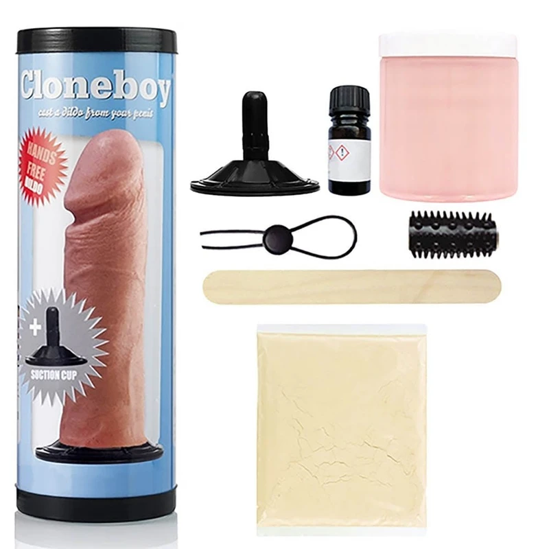 Cloneboy set za kloniranje penisa sa usisnom čašom - Roze 20cm