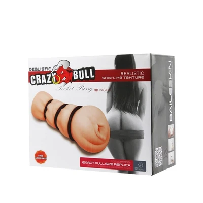 Crazy Bull 3D Realistična Vagina Masturbator - Sexy Shop