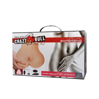 Crazy Bull Realistična Vaginalna i Analna Masturbator sa Vibracijom - Sexy Shop