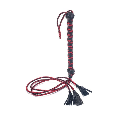 Crveni Flogger s Tri Repka 76,2 cm - Devil Sticks - Sexy Shop