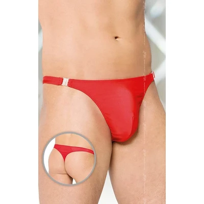 Crveni muški tanga gaćice Softline - 80% poliamid, 20% elastan - Sexy Shop
