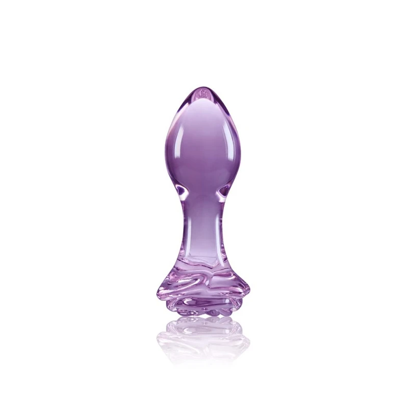 Crystal ljubičasti vibrator 8,9 cm - vodootporni NS Toys