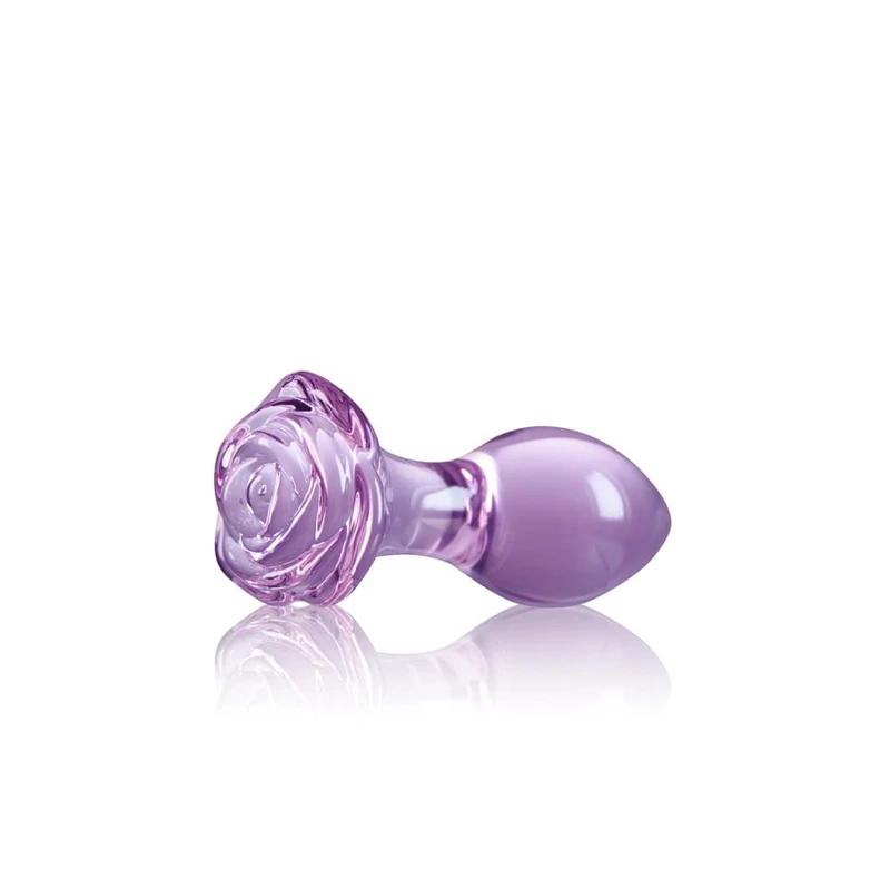Crystal ljubičasti vibrator 8,9 cm - vodootporni NS Toys