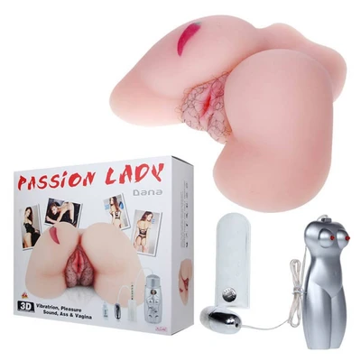 Debra Passion Lady Masturbator Flesh 21,5cm - Vodootporni Vibrirajući Sa Daljinskim Upravljačem - Sexy Shop