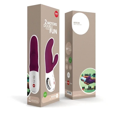 DER Vibrator za G-tačku i klitoris - ljubičasti 17cm - Sexy Shop