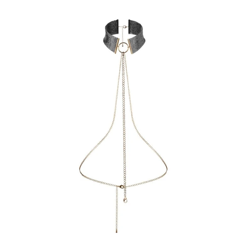 Desir Metallique Ogrlica Crna 28cm Bijoux Indiscrets
