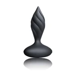 Desire - Crni analni vibrator sa daljinskim upravljačem