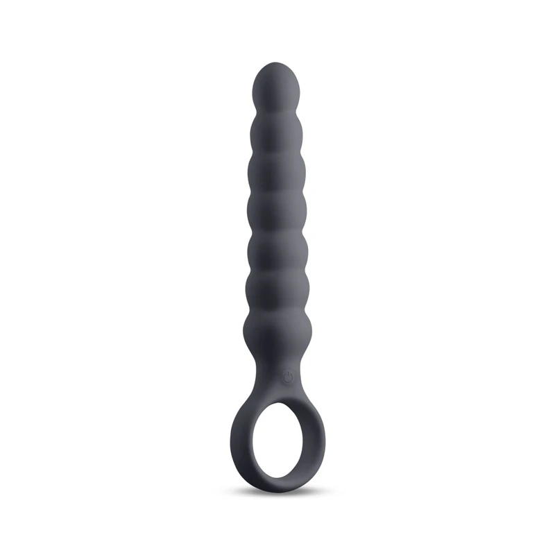 Desire - Lucent - fleksibilna igračkica za analnu i vaginalnu stimulaciju s 3 brzine i 7 funkcija, vodootporna, siva