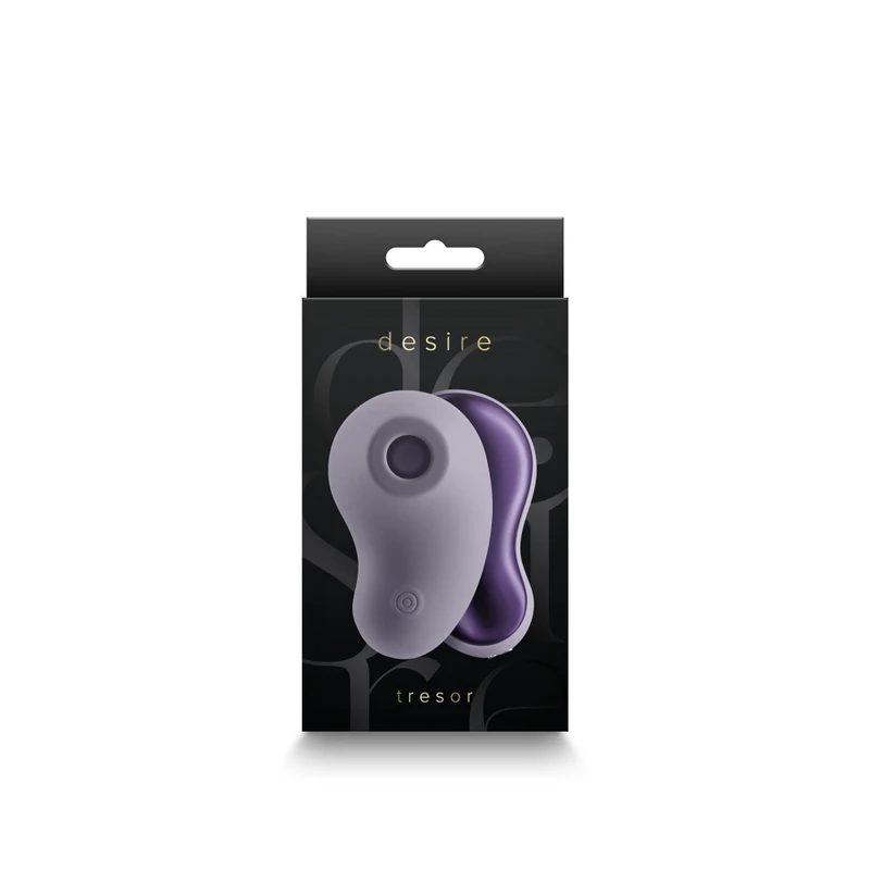 Desire Tresor - Ergonomični Vibrator - Vodootporni - 8,2cm - Sivi