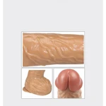 Dildо 22 cm Lovetoy - Ekstremno Veliki sa Testisima i Vakuumskim Postoljem, Vodootporan