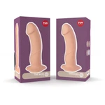 Dildo The Boss Fun Factory, 18 cm, G tačka, sa vakuumskim postoljem, vodootporan, kožna boja