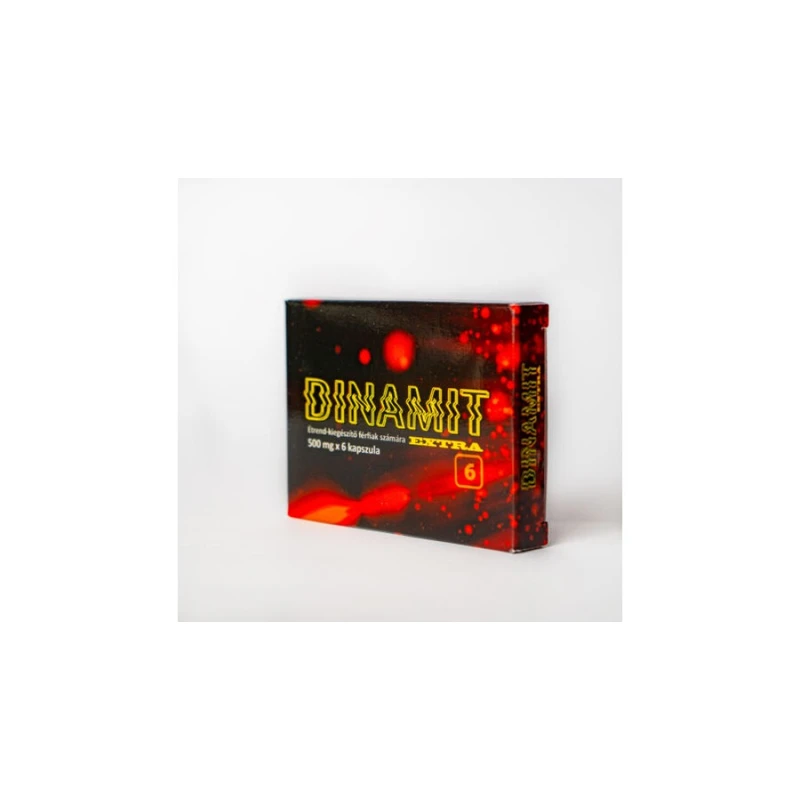 DINAMIT - Brzi Stimulans Erekcije za Muškarce, 6 Kapsula