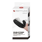 Double finger vibrator sa rastezljivim petljama – Pretty Love Abbott Black