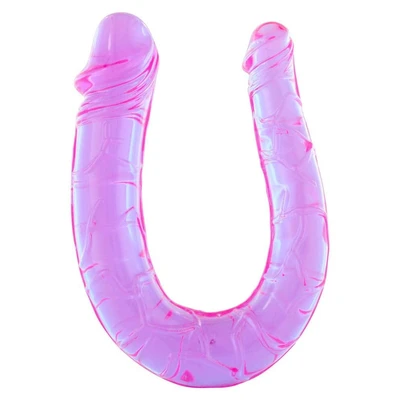 Dupli dildo ljubičasti 30cm sa venama - Seven Creations - Sexy Shop